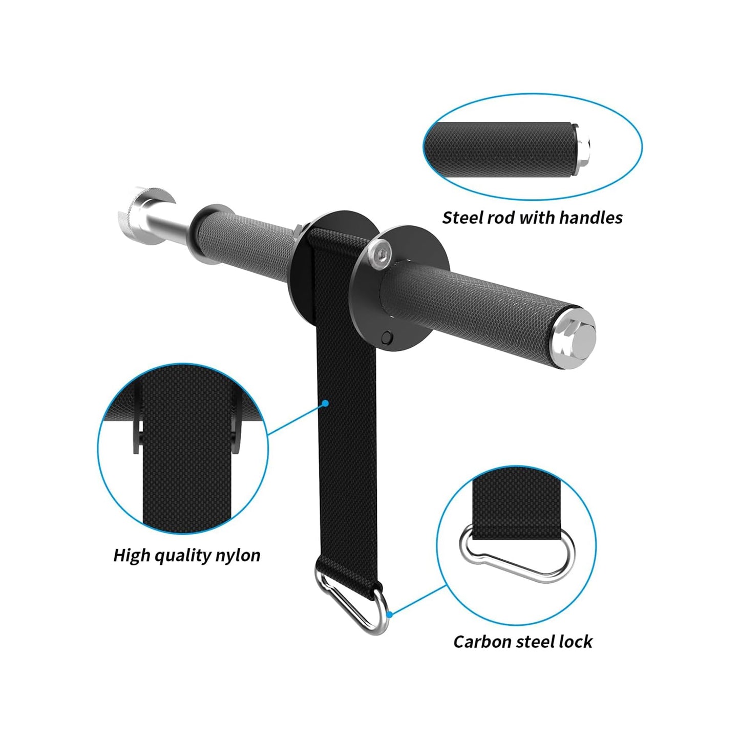 Wrist and Forearm Blaster, Wrist Roller & Forearm Strengthener for Training and Workout, Ideal for Hand, Wrist, and Forearm Muscle Strength Training at Home or Gym