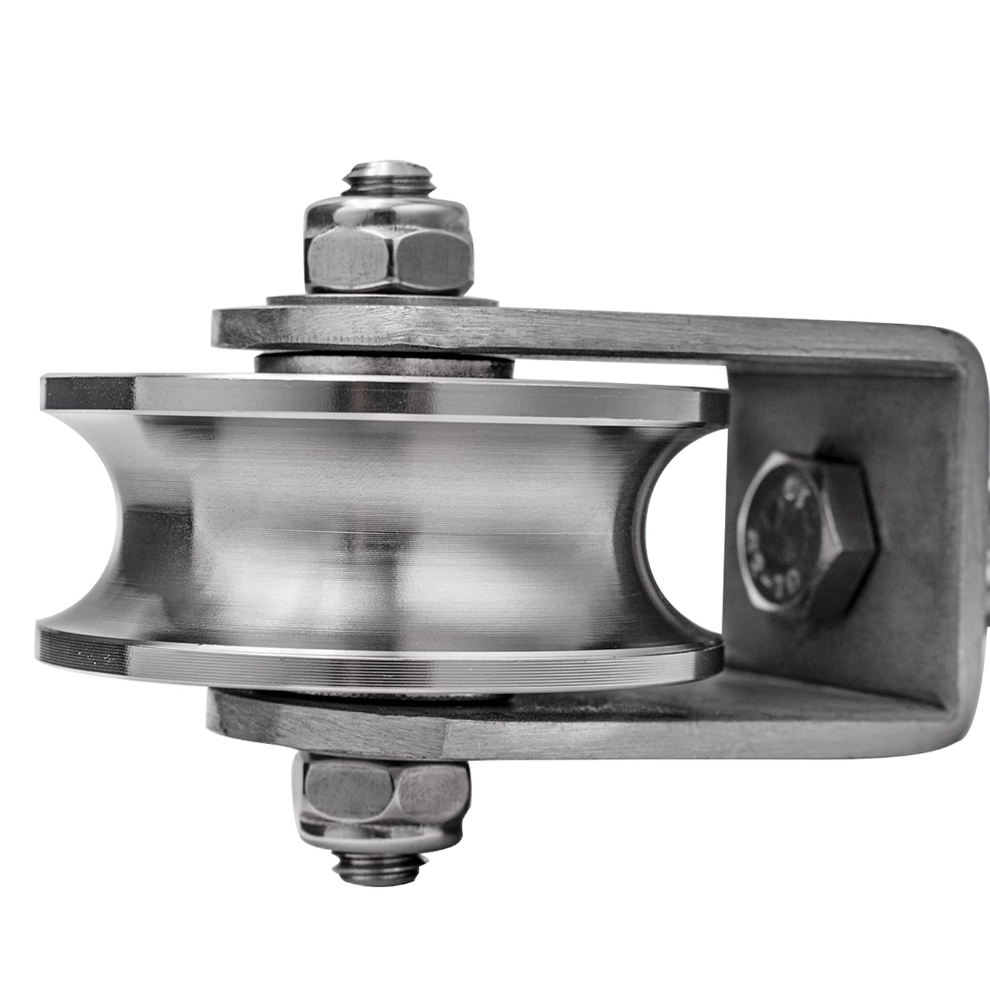 SHINICO Cable Pulley Wheel, Swivel Pulley Block, Stainless Steel, Bearing Inside, Heavy Duty, Loading 1760lb