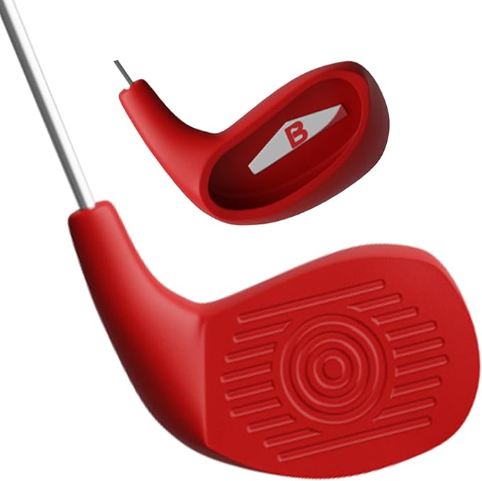 BucketGolf Club - Backyard Outdoor Golf Club with Oversize Club Head to Play BucketGolf, Hit Plastic Or Foam Golf Balls in Grass, Parks, Yards
