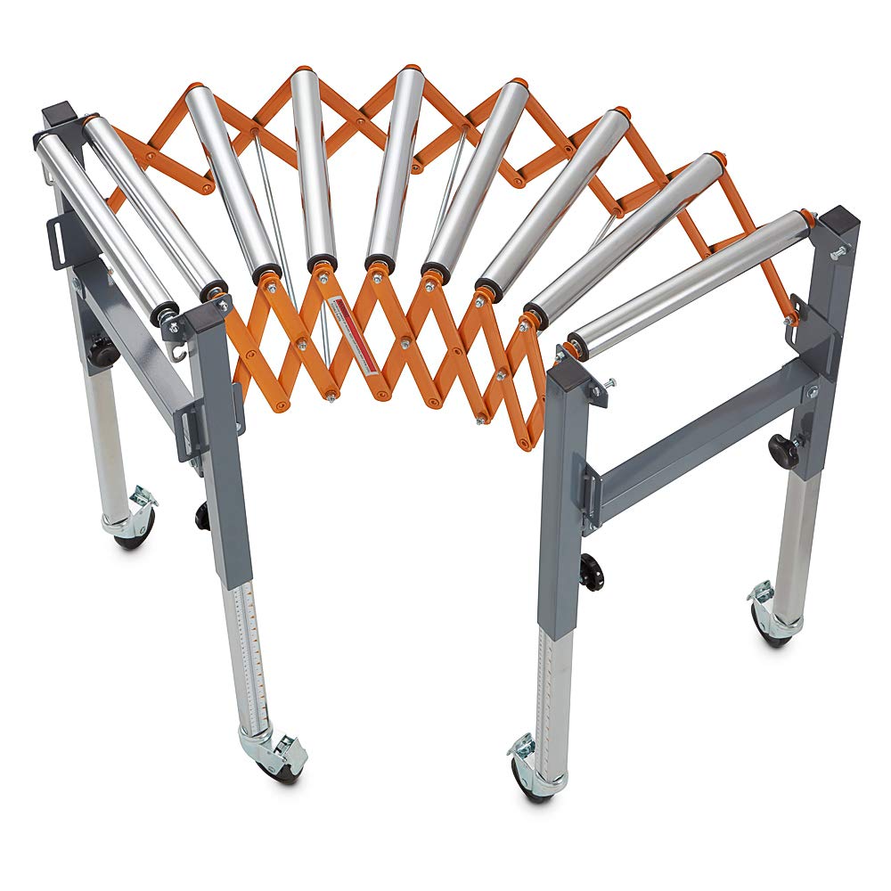 Bora Portamate PM-2700 Adjustable Conveyor Roller and BORA Portamate PM-5093 Tri Function Pedestal Roller