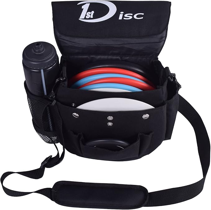 Disc Golf Set- Putter, Mid-Range, Driver, Mini Disc, Towel with Bag