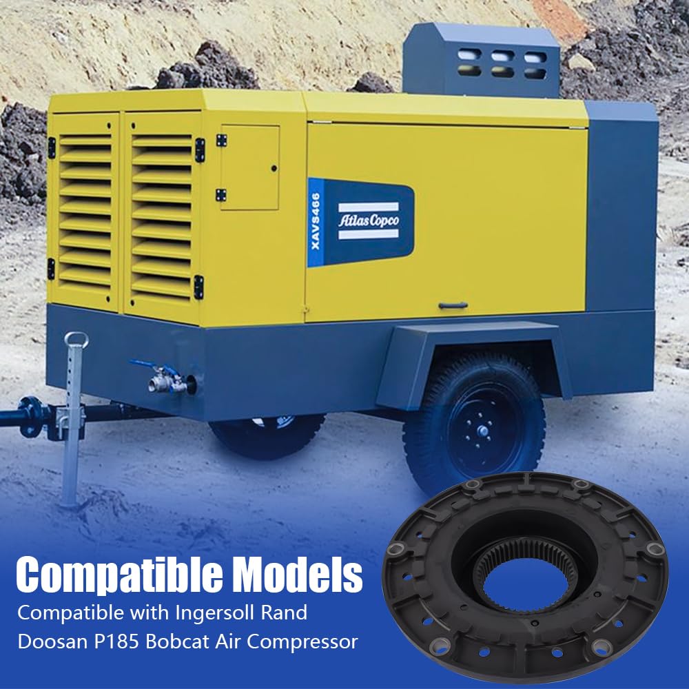 48HE D48407 Flexible Coupling Kit FIT Atlas Copco Portable Screw Air Compressor – Replace D-48407, 1604076100, 1604-0761-00