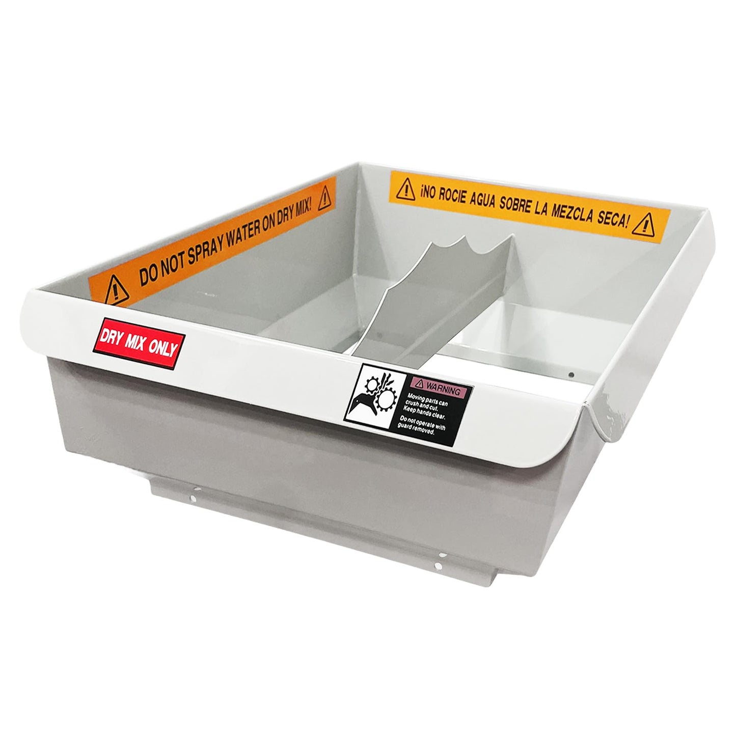 Upgraded MMAC-0123 Hopper Extension Compatible with Both Mud Mixer MMXR-3221 and Evolution Models, 250% More Dry Mix Capacity can Hold Approximately 5 Bags of 80 Pound Dry Mix at One Time