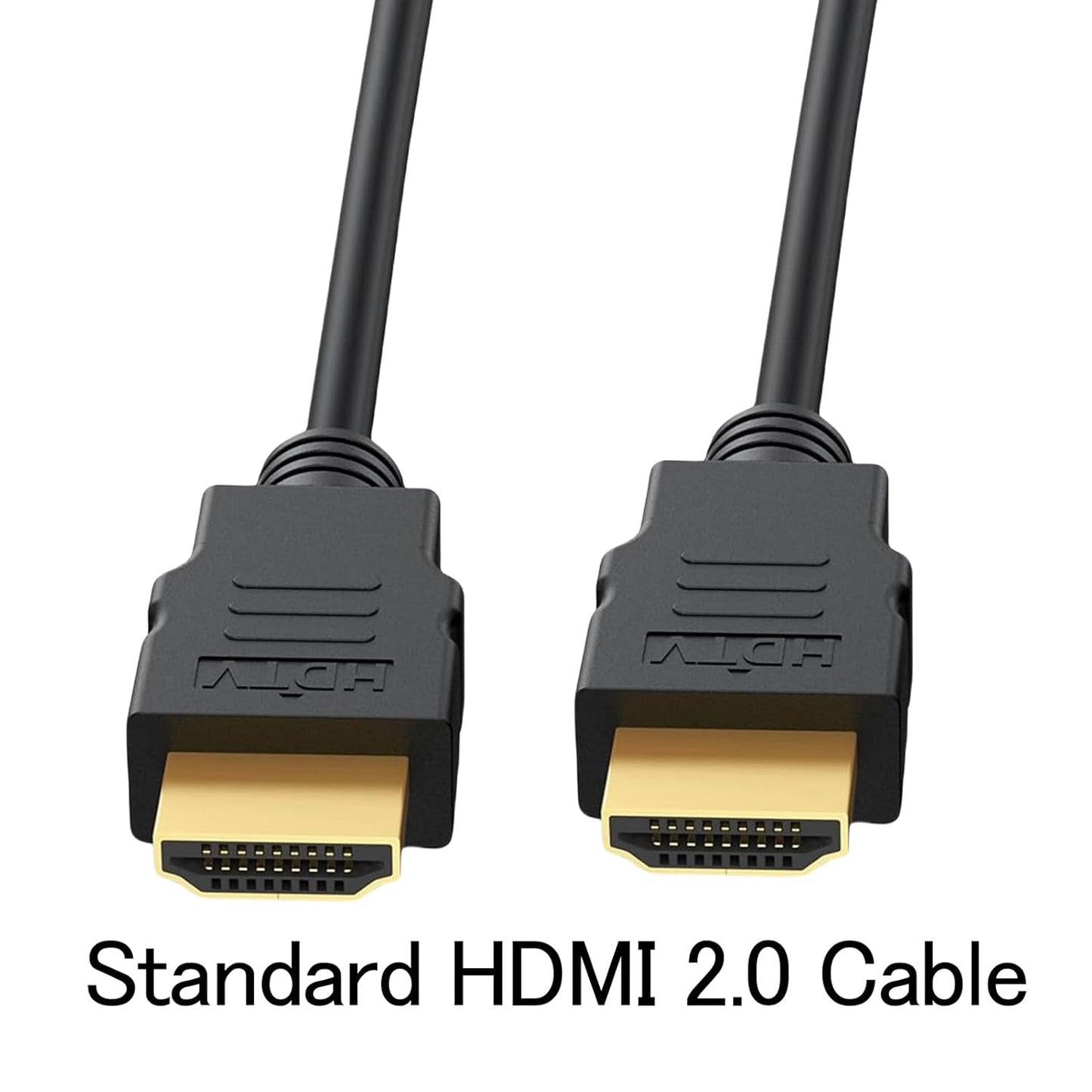 Vorothin 6 10-Pack, 4K 6FT, 2.0 CL3 4K, 1080P@144Hz,ARC CL3 PS5, PS4, HDMI Cable FT HDMI Computer Cable Shielded HDMI