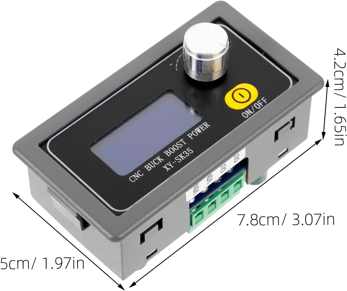 Toddmomy Adjustable Buck Converter Voltage Regulator Power Module Portable Dc Solar Charge Controller Constant Voltage