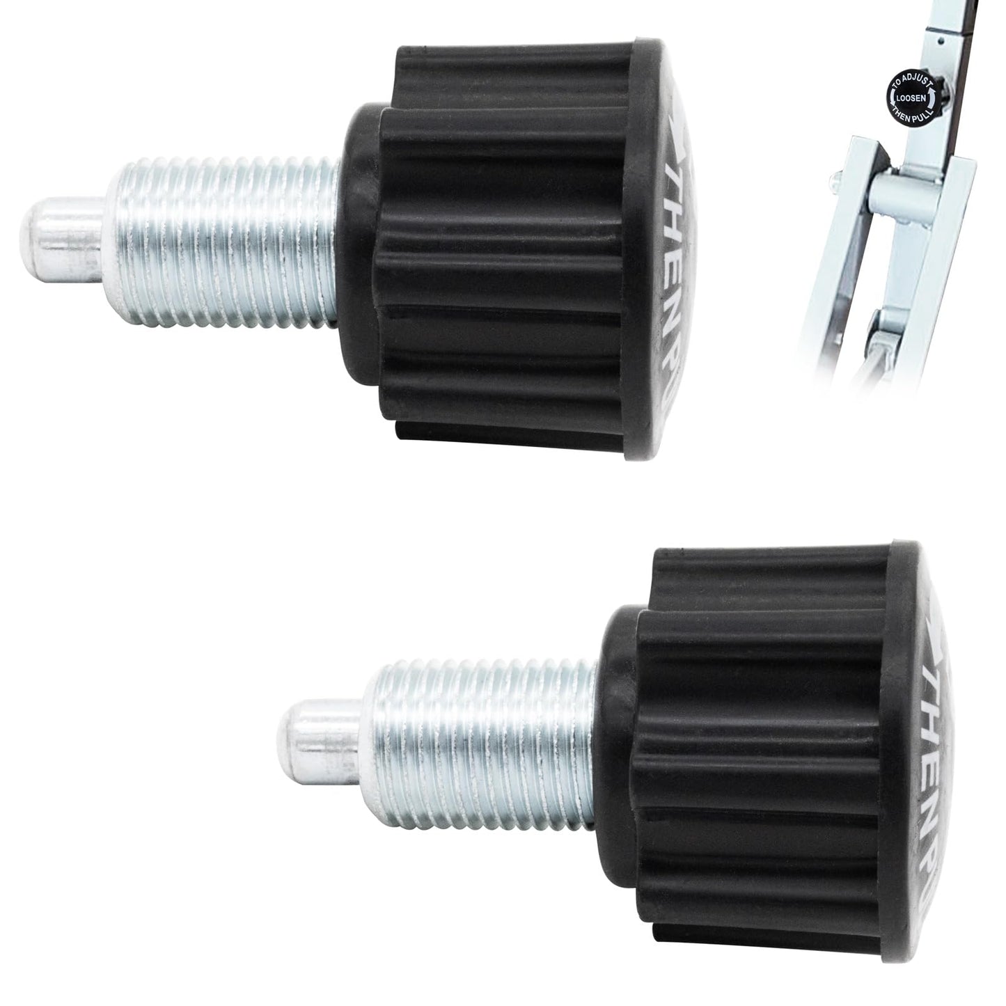 Niuohoy M16 Pull Pin Knob 2PCS Spring Adjustment Fitness Pop-up Knob Exercise Bike Replacement Parts for Fitness Equipment