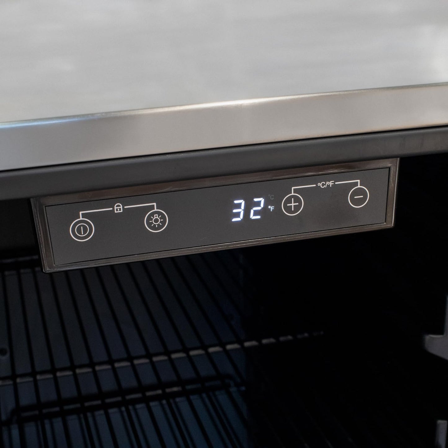 Kegco 15" Wide Single Tap Stainless Steel Built-In Outdoor Commercial Kegerator HK-15-SS
