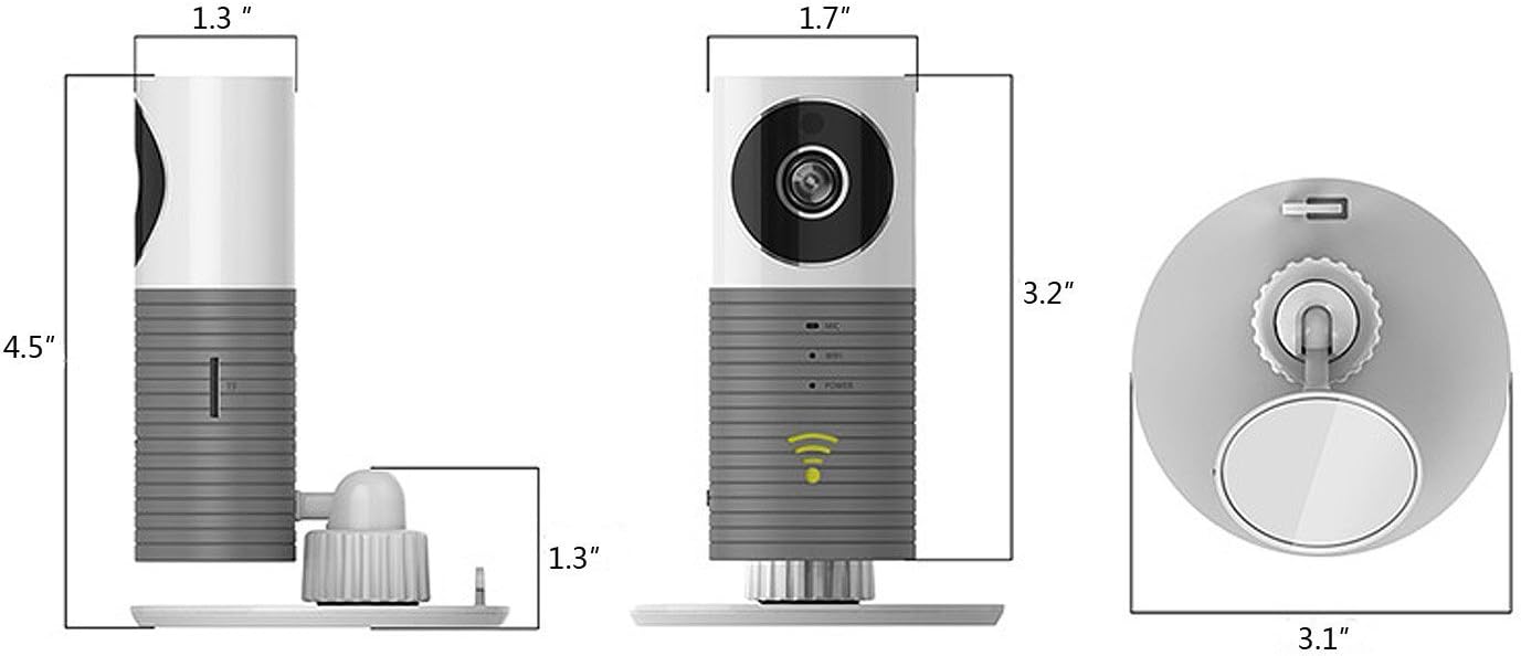 JTD Smart Wireless IP Wi-Fi DVR Security Surveillance Camera with Motion Detector Two-Way Audio & Night Vision Best