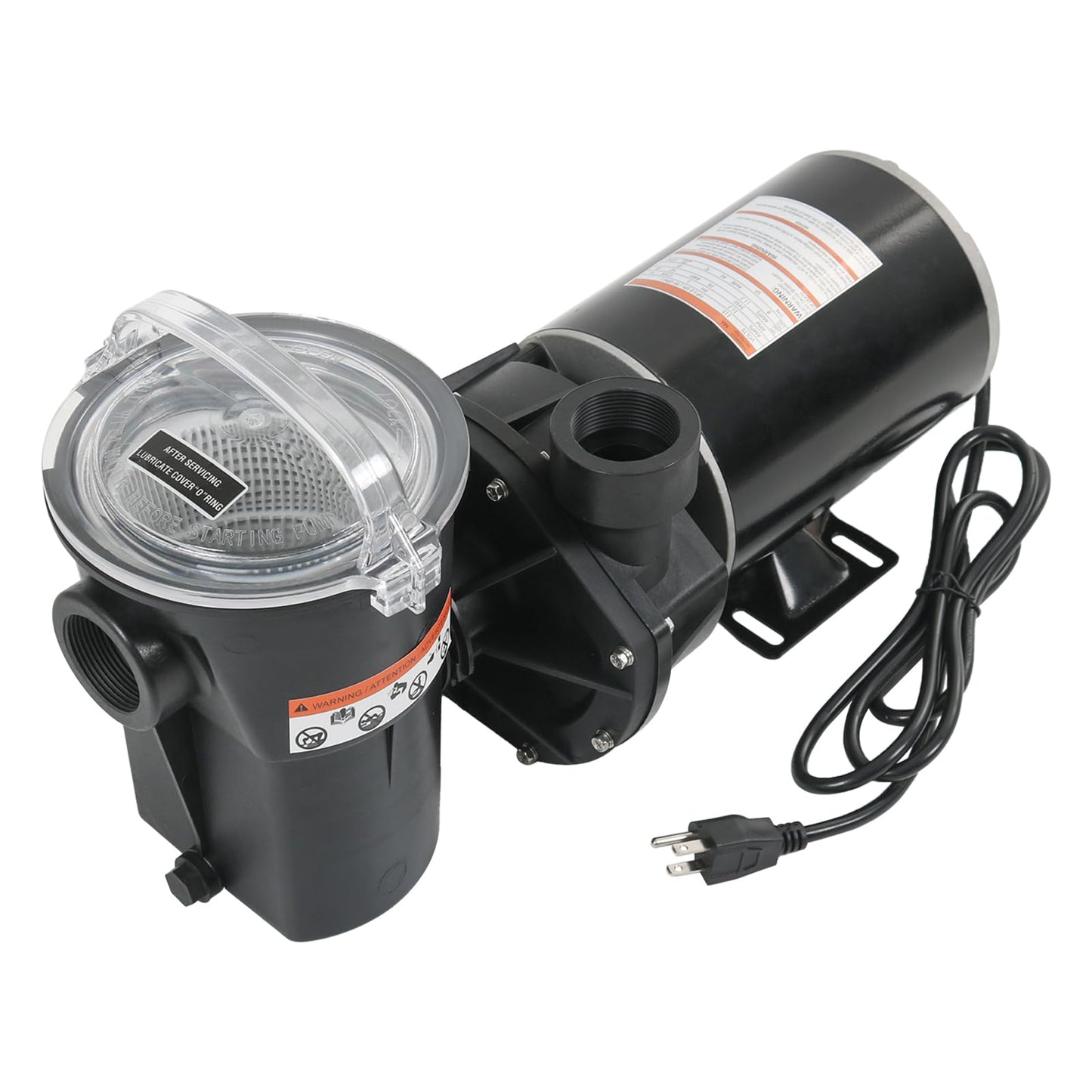 Pool Pumps Above Ground 1.5 motor HP W3SP1580X15 Power Flo LX Single Speed Swimming Pools Pump 115V,11.2A,60HZ,3450RPM for In-Ground Pool and Spa