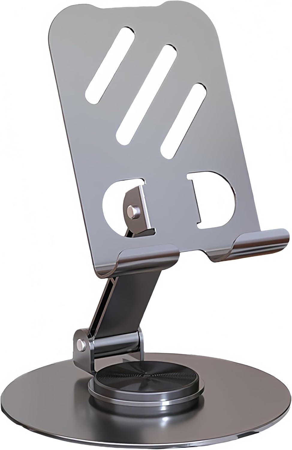 AHQQT 360 Multi-Angel Adjustable Rotation Metal Phone Stand Compatible with All Mobile Phones