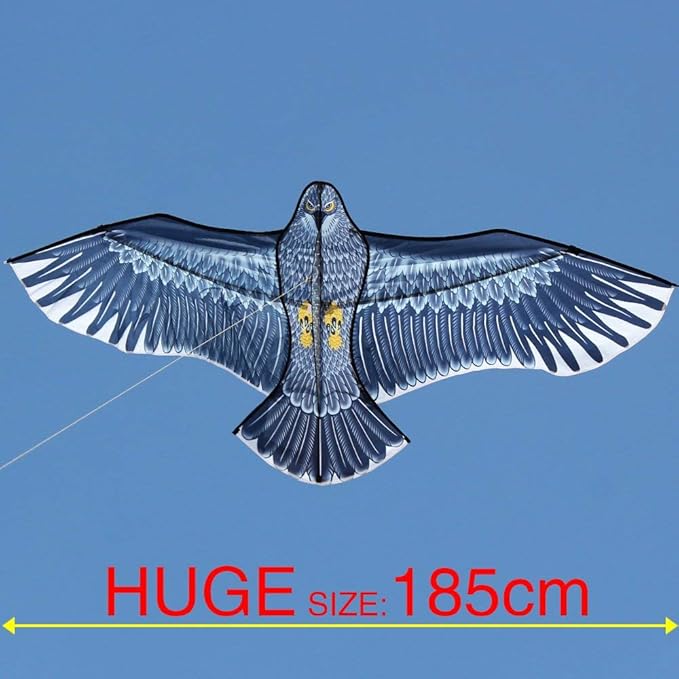 HENGDA KITE-Strong Eagles!Huge Beginner Eagle Kites for Kids and Adults.74-Inch