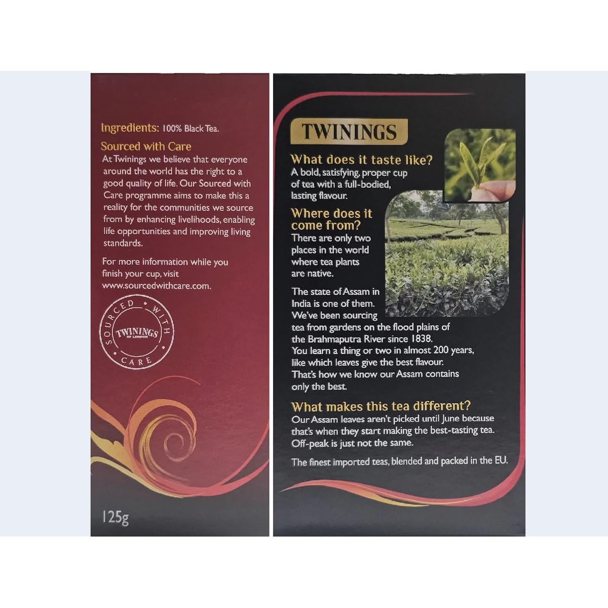 Twinings Assam Strong and Mighty 80 Tea Bags