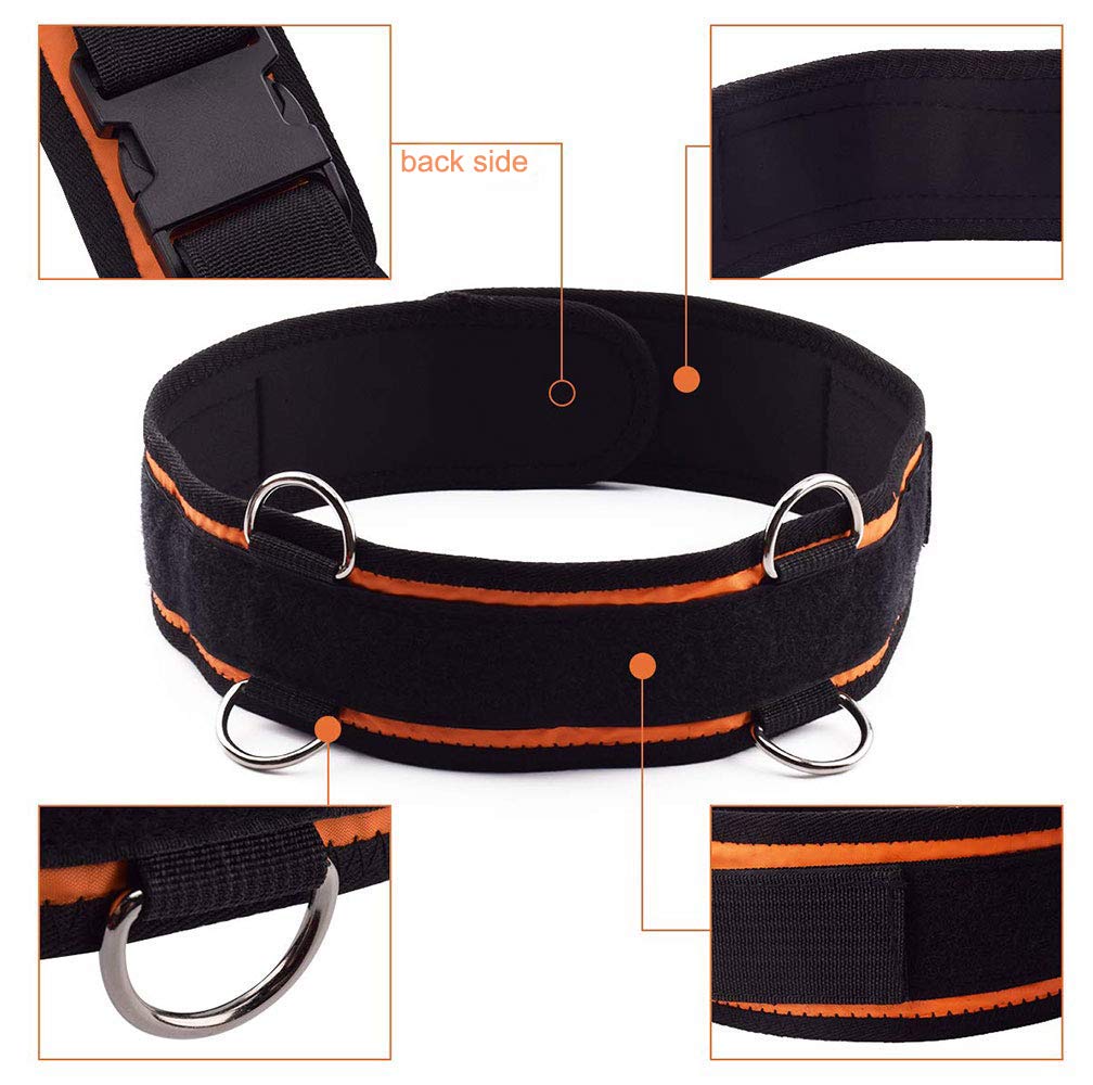 Sunsign Speed and Agility Resistance Bands Trainer for Vertical Jump Squat Boxing MMA Taekwondo Karate Bounce Softball Basketball Volleyball Football Training Black