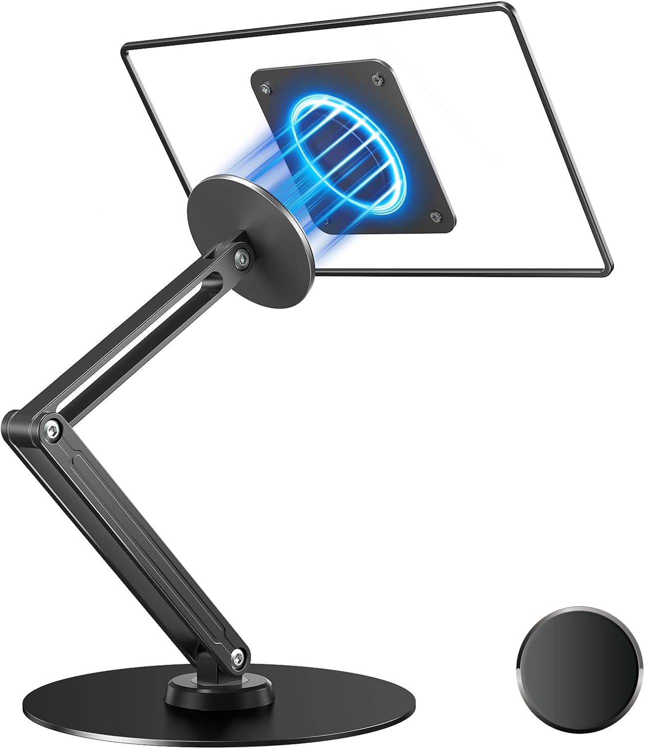 UPERFECT 1018.5 7575mm 360 4.4 lbs, Portable Magnetic VESA Stand, All-Aluminum Adjustable Arm for Devices, VESA
