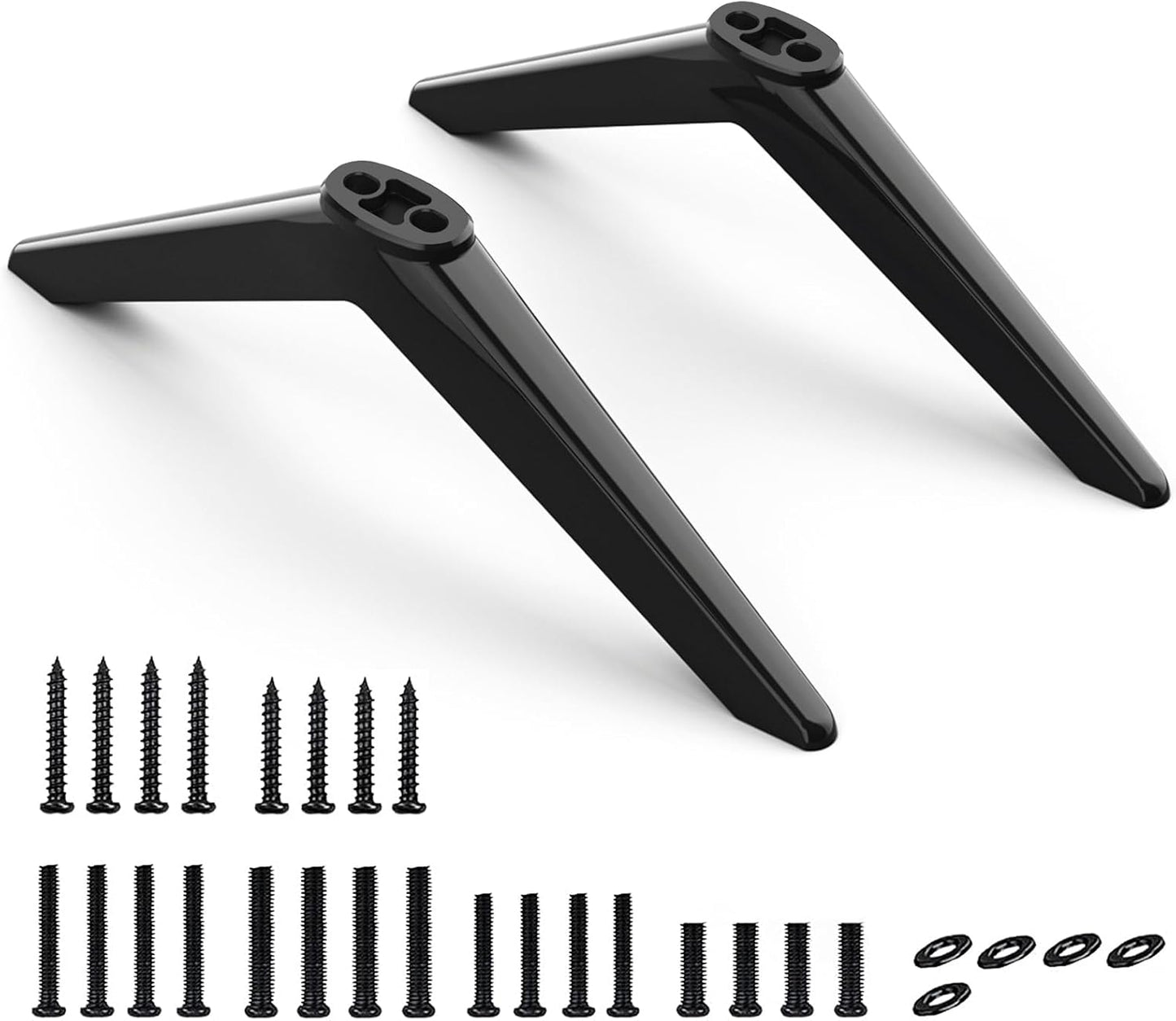 Rimous 32 inch (1080P) UN32J5205AF TV Stand Compatible with Samsung Class FHD Smart LED TVs, TV Stand Legs Only