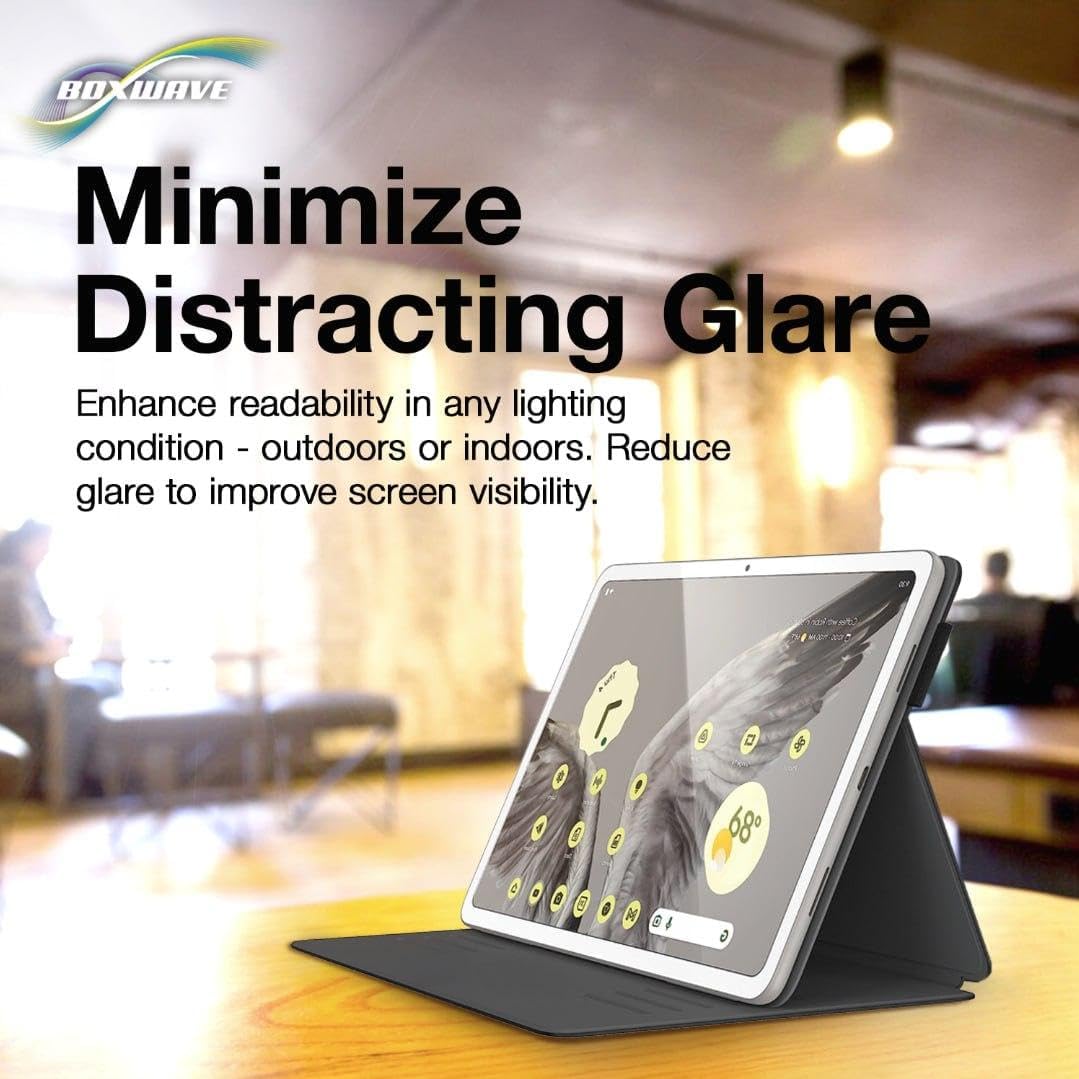 BoxWave E21 (4K) (2-Pack), Screen Protector Compatible with Eufy Baby Monitor - ClearTouch Anti-Glare Anti-UV EyeCare