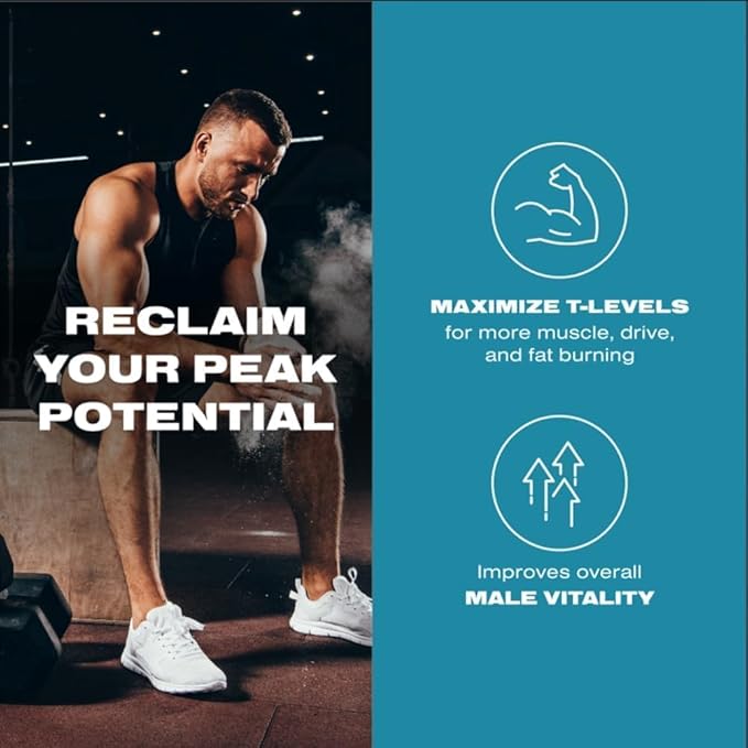 Juvenon Maximum Male BloodFlow-7 Nitric Oxide Supplement with Nitrosigine + Alpha Gold Male