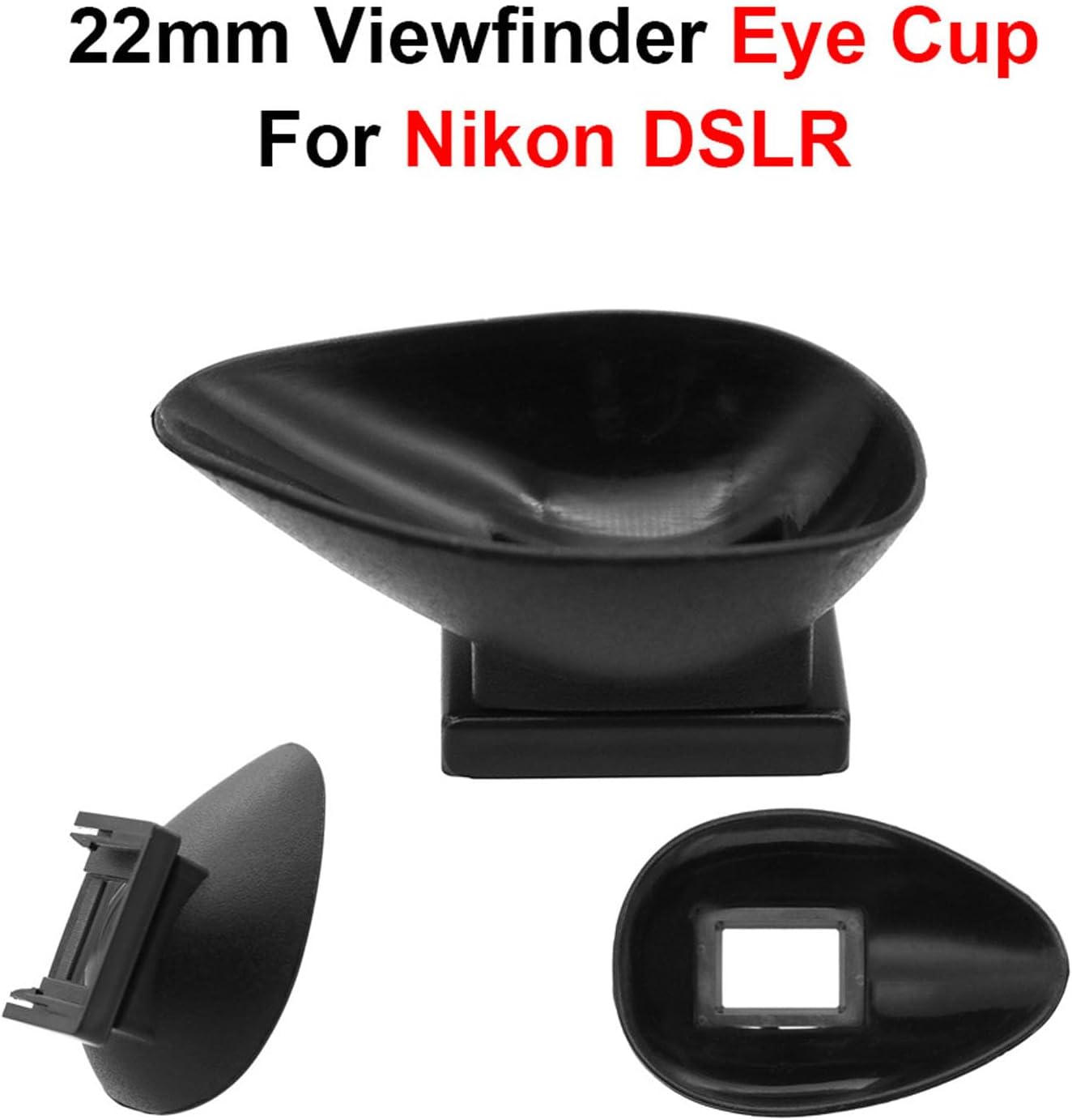 D750 D610 D600 D90 D80 D70 D7200 Camera Eyecup Eyeshade Rubber ABS Shock Proof Light Viewfinder Eyepiece Cover