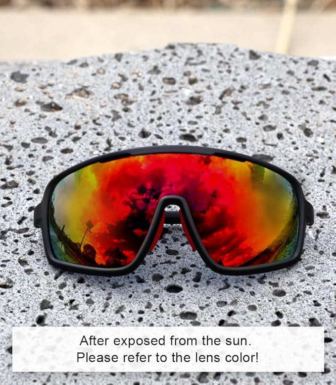 EOC Skytune/Skyshift Color Mirrored Photochromic Transition Sports Sunglasses…
