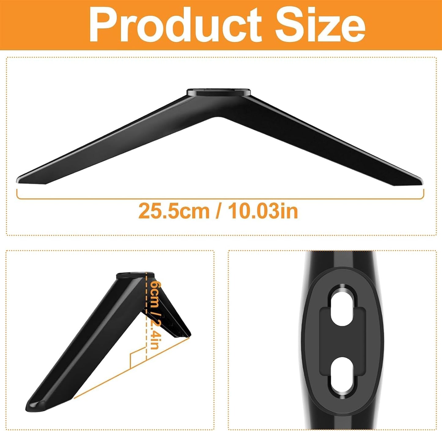 Yaotieci 100005395 100068372 100018254 100012586 Base Stand Compatible with Onn Roku TV, Only for Onn Roku TV Models