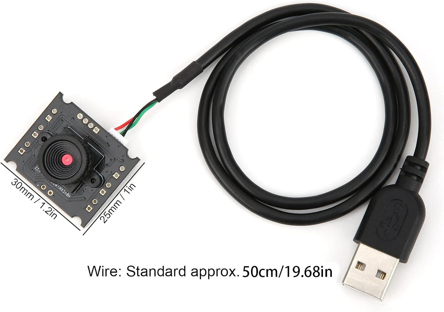 FTVOGUE HBVW202012HD WinXP/Win7/Win8/Win10/OS Camera Module USB Interface Webcam Module for X/Linux/Android