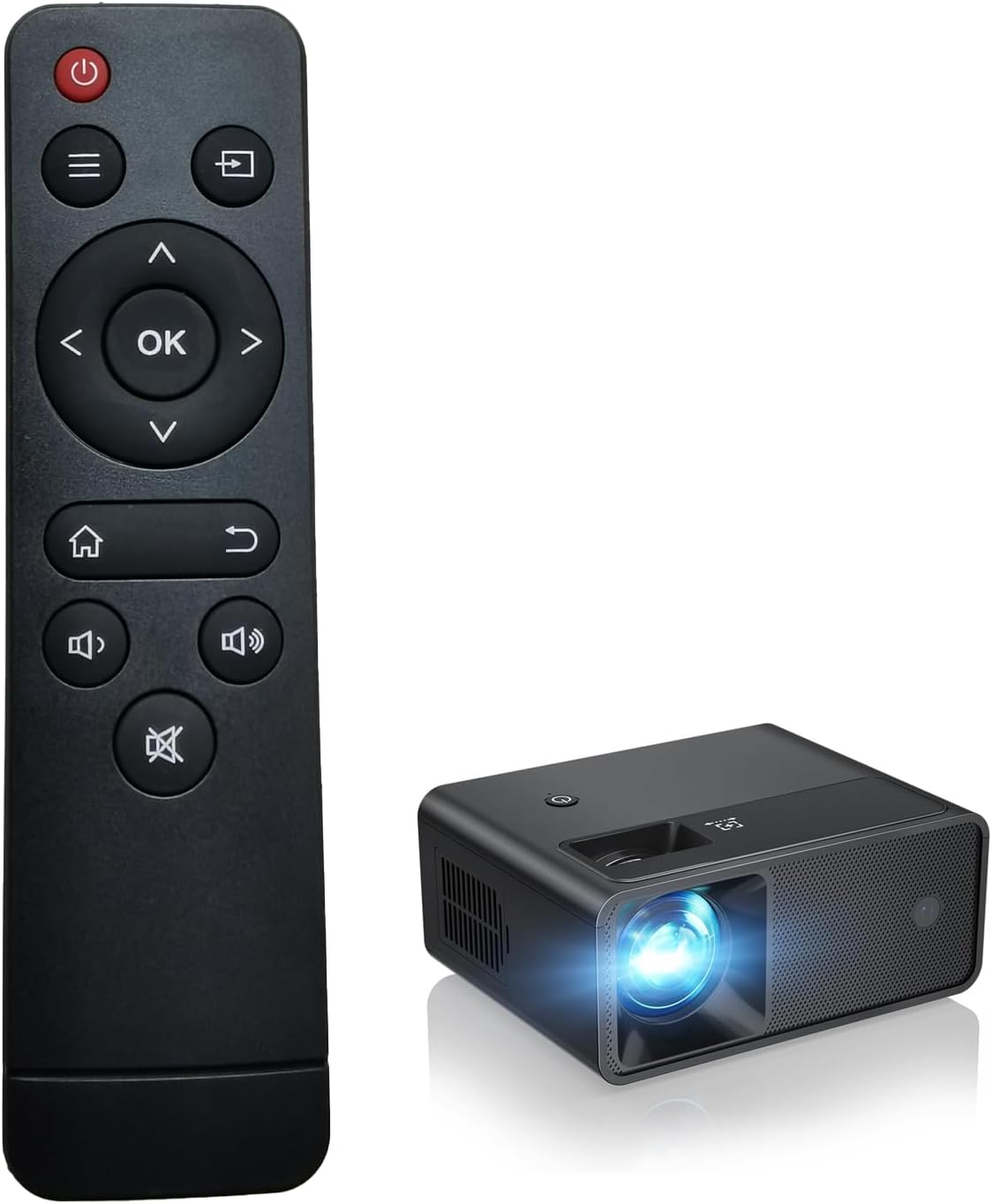 RUOYINKE W13 Remote Control Compatible for CiBest Mini Projector, Video Projector, Portable Small Movie Projector (Not