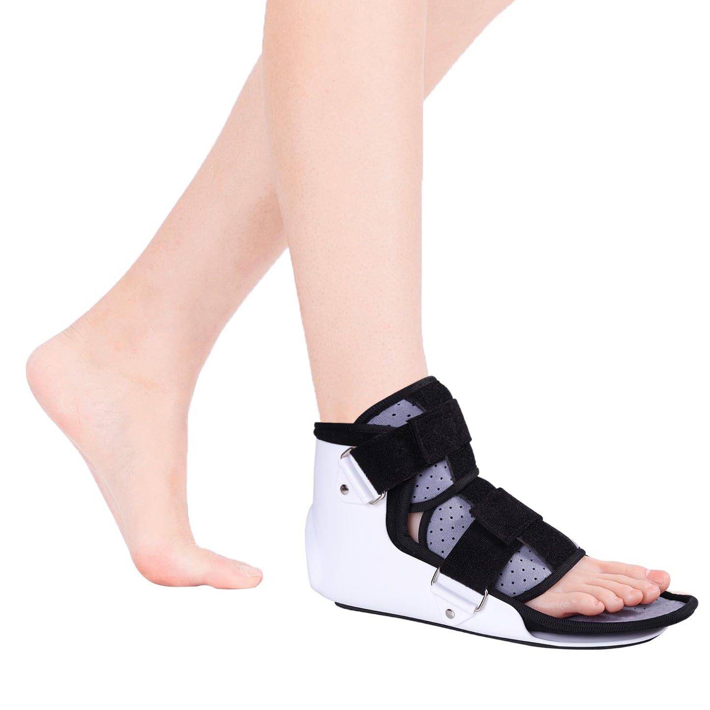 GRLEAYIE Walking Boot for Broken Toe Injuries, Sprained Ankles, Metatarsal Stress, Post-Op Support Right Foot Fracture Shoe Fits Men and Women, Stable Ankle Joints Postoperative Recovery Pain Relief