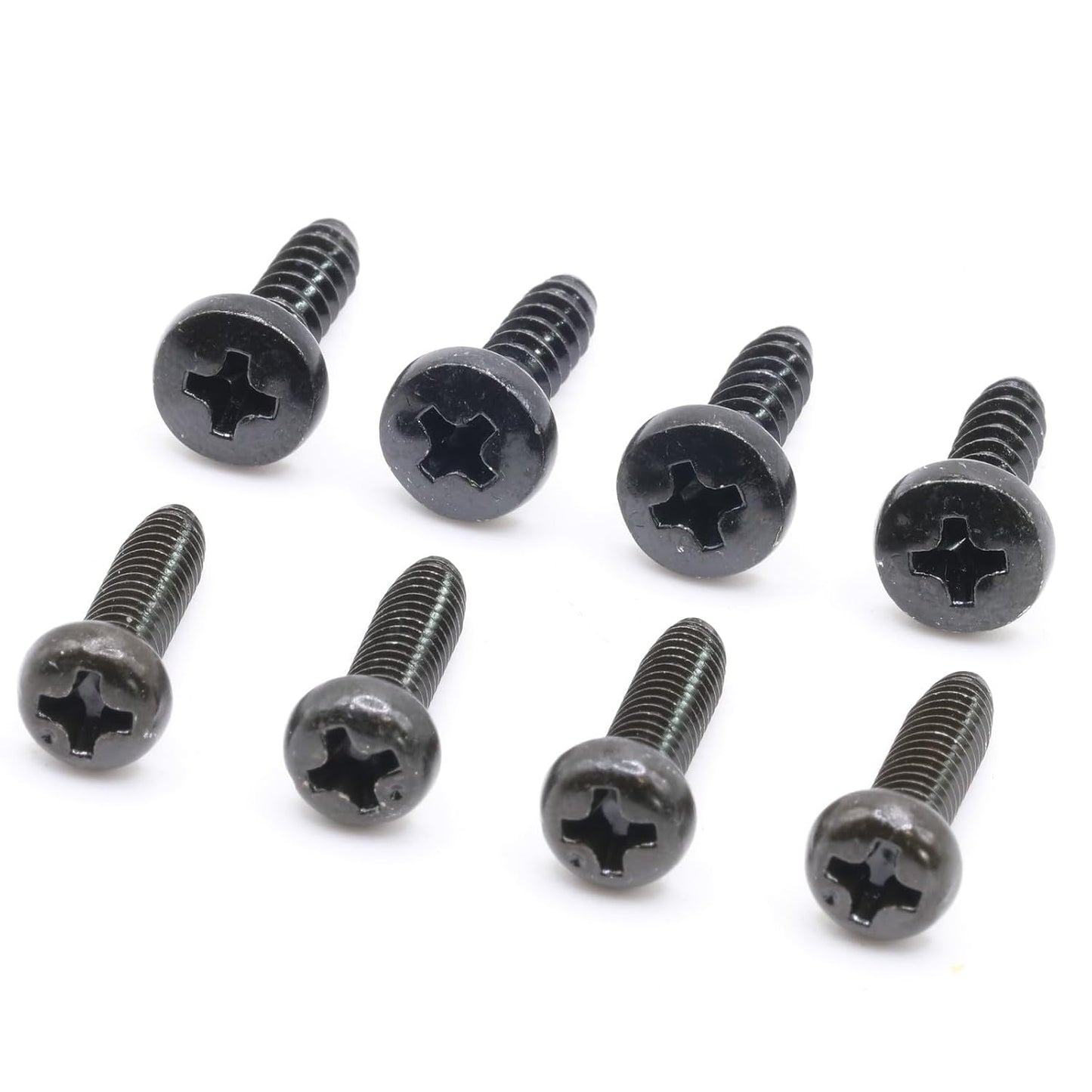 ReplacementScrews M4 14mm (M4XL14) Sets 8 TV Stand Screws Compatible with Many Samsung TVs - Both Machine and Self