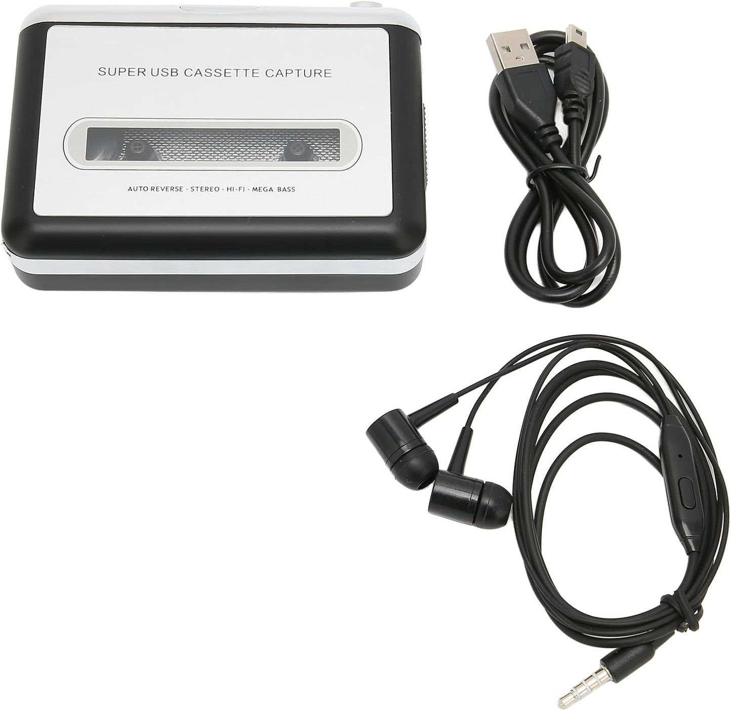 Keenso MP3 Cassette Portable Player - USB Converter for Travel