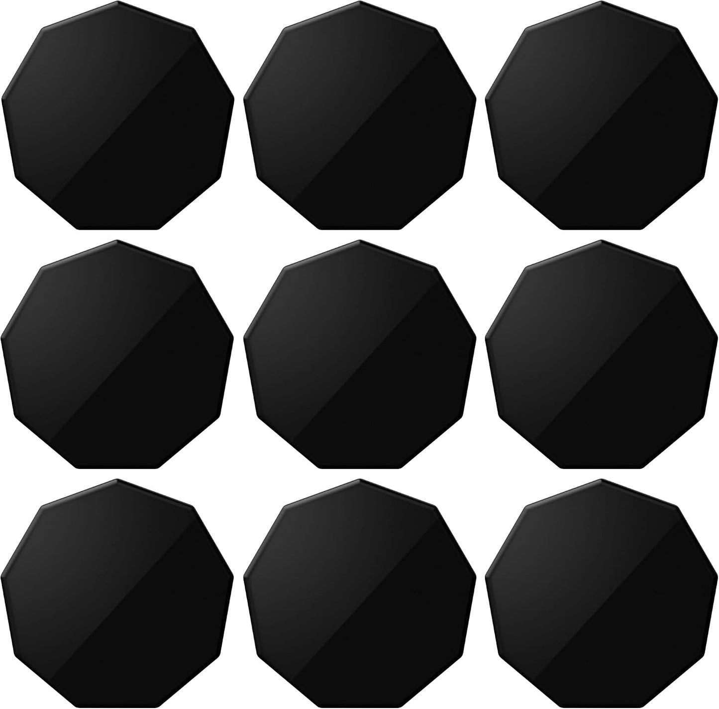 WL-YBOPRO 9 Pack Sticky Adhesive Magnet Replacement for Garmin Dash Cam Mount Strong Windshield Mount Pads