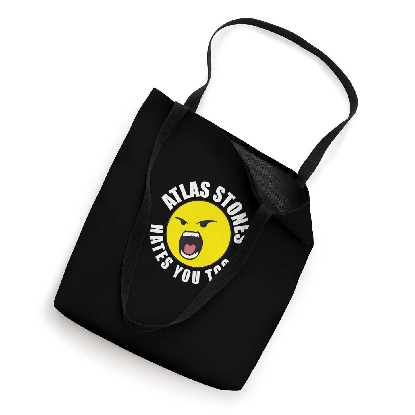 Atlas Stones Hate You Too Workout Funny Gym Humor Sarcastic Tote Bag