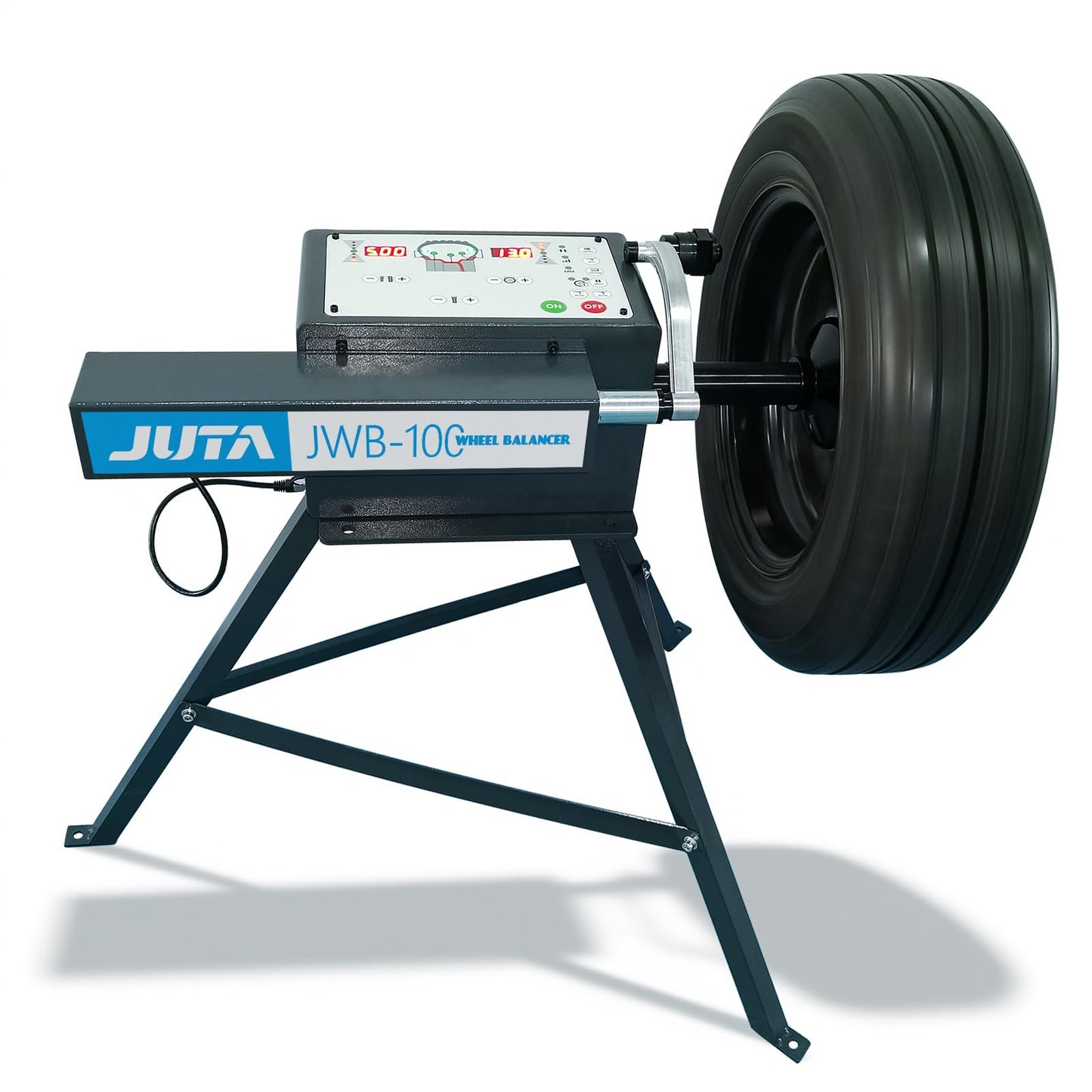 JUTA JWB-100 Portable Automotive Wheel Balancer Manual Car Tire Balancing Machine Powered by USB