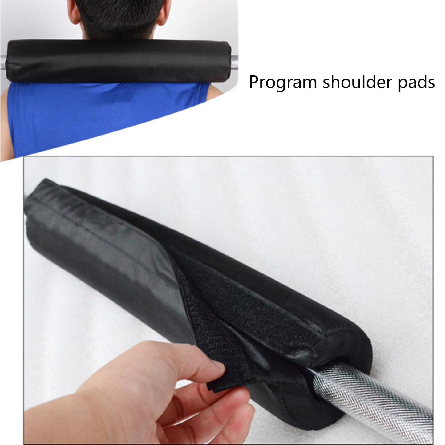 MEIBAOGE Barbell Squat Pad Gym Shoulder Protective Pad Soft Squat Neck Pad Home Fitness Equipment Weight Lifting Foam Pad