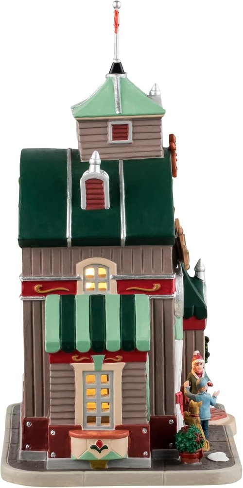 Lemax Lighted Christmas Cookie Shop | Festive Pop-Up Building Décor - #45248