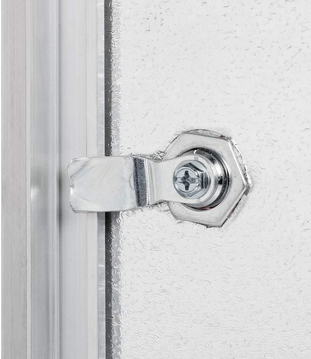 Dynasty Hardware 2400 Series Aluminum Universal Access Door 16 x 16 (Keyed Cylinder Latch)