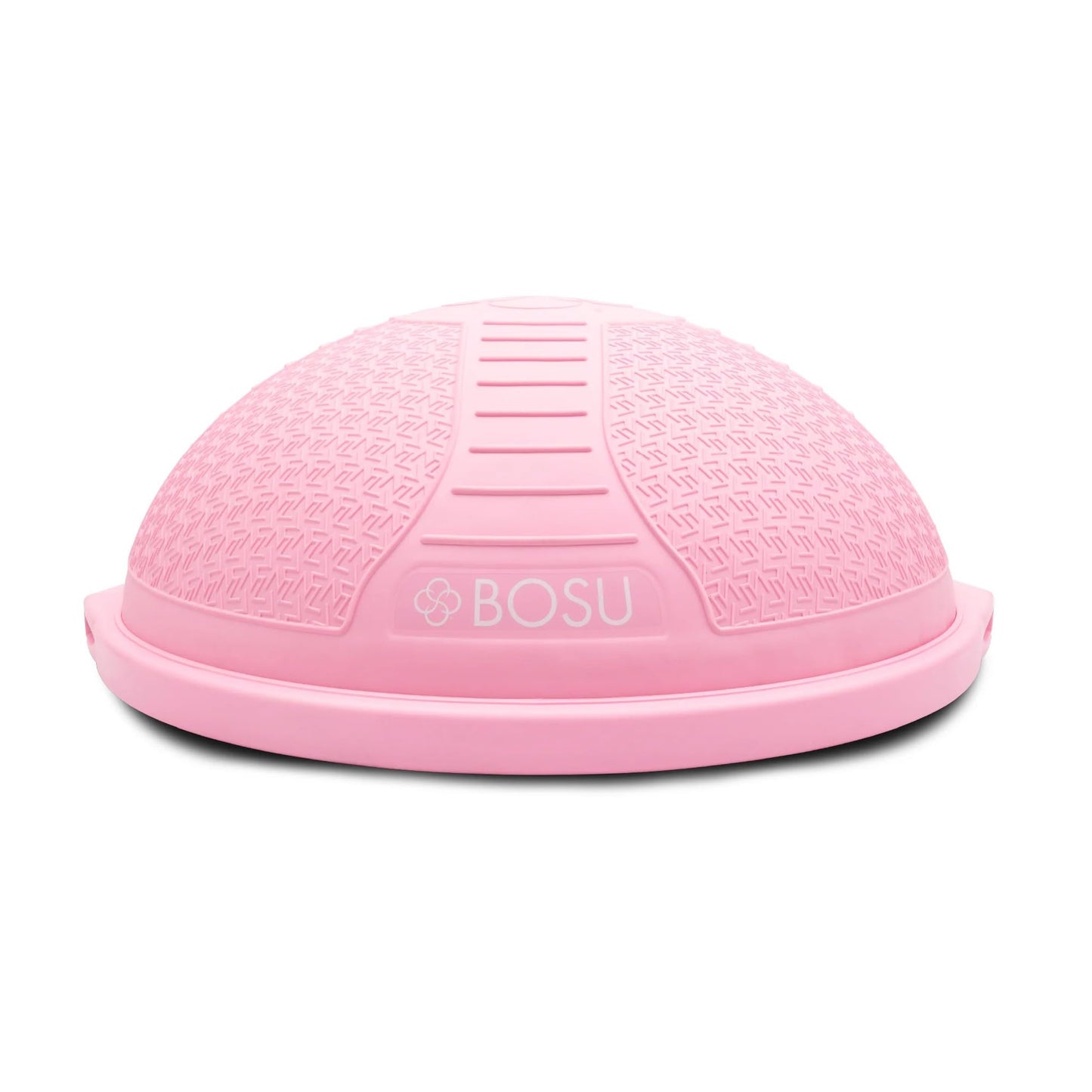 BOSU Pro Balance Trainer, Half-Ball Training Equipment, 350 lb Capacity - Stability Exercise Tool with Non-Slip Base, Includes Hand Pump, Pink