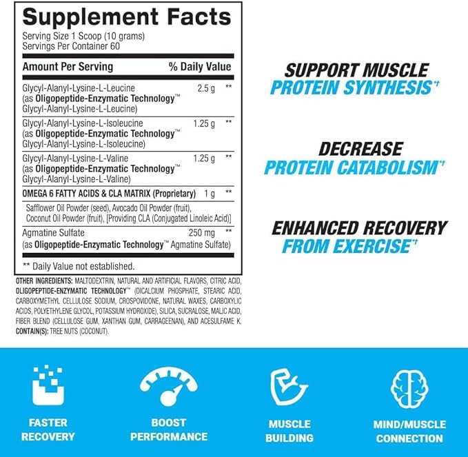 BPI Sports Best BCAA - BCAA Powder - Branched Chain Amino Acids - Muscle Recovery - Muscle Protein Synthesis - Lean Muscle - Improved Performance ??Hydration ??Fruit Punch - 60 Servings - 1.32 Pound