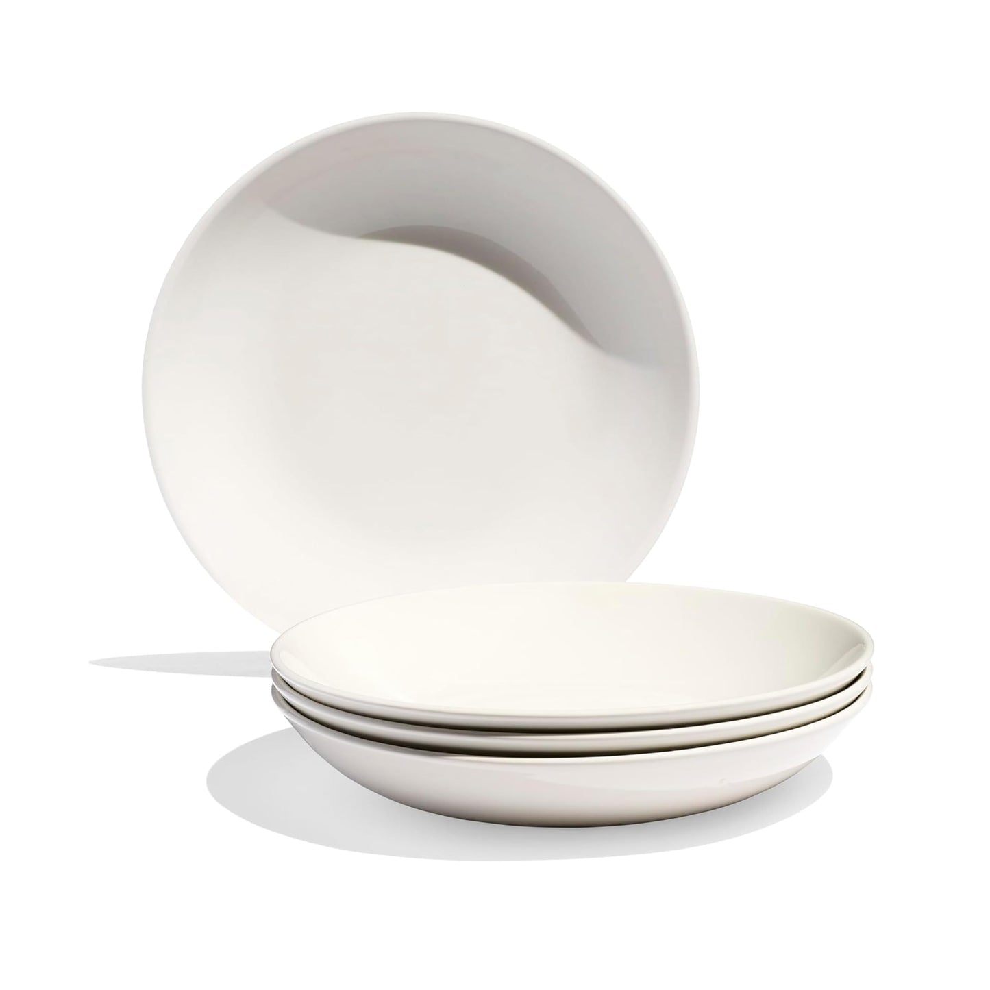 Made In Cookware | Set of 4 | Entrée Bowls | White | Porcelain | Crafted in England
