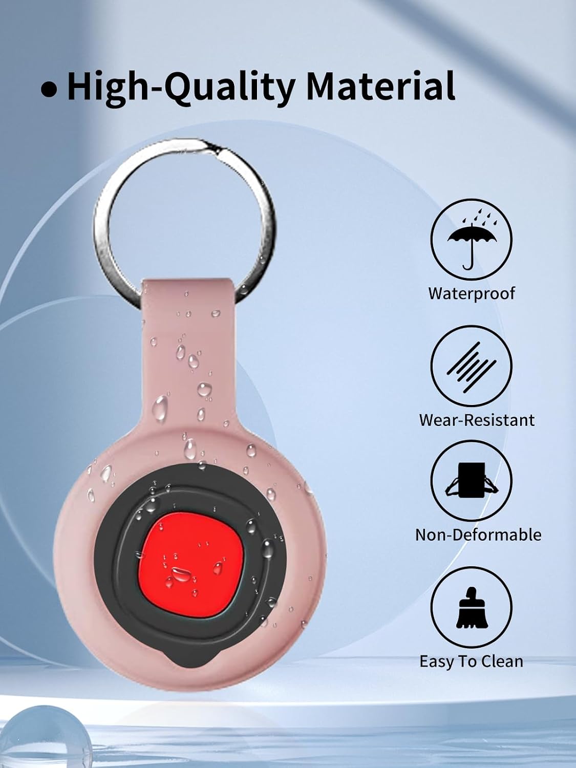 UYRUREL Case for Mili Smart Tracking Tag - Superior Silicone Build, Shockproof & Anti - Slip. Fits Widely, Protects