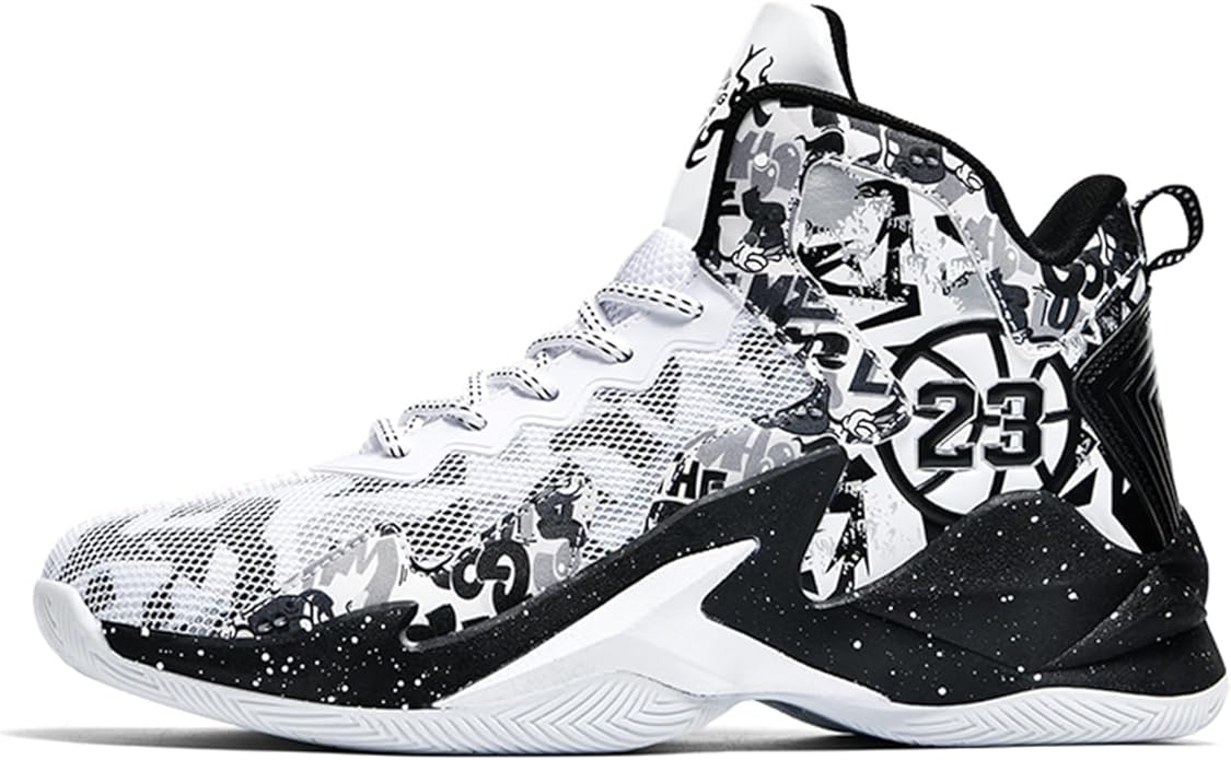 Boys Basketball Shoes Breathable Indoor Athletic Shoes Youth Outdoor Fashion Sneakers Comfortable Basketball Shoes for Girls