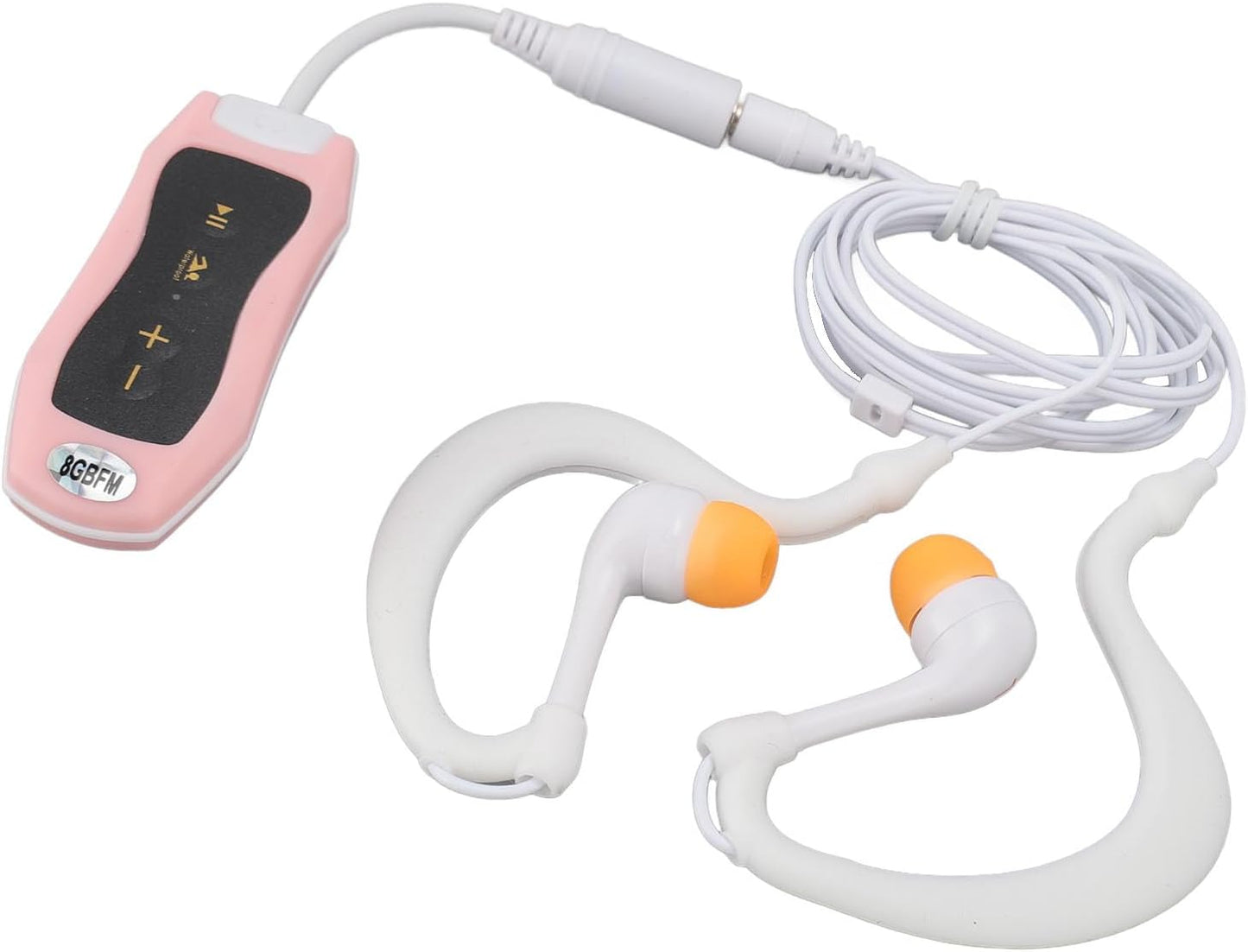 SALALIS IPX8 MP3 (8GB) Player with Earphone, ABS and Rubber Material, Hydrodynamic Design, Excellent Sound, Suitable