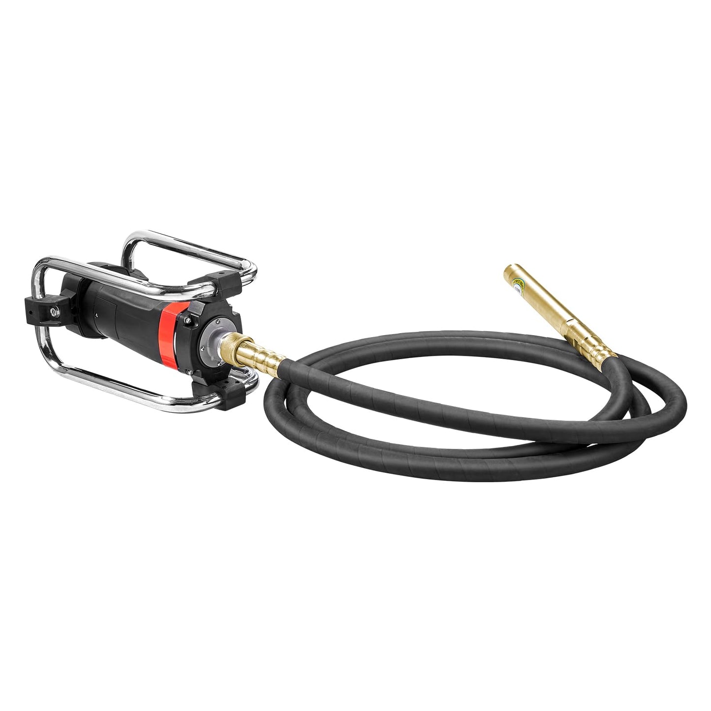 VEVOR Concrete Vibrator, 1300W Power, 16000 Vibrations Per Minute, Durable 2HP Copper Engine, Portable for Construction, Comes with 14.75ft Shaft, Ideal for Removing Air Pockets & Smoothing