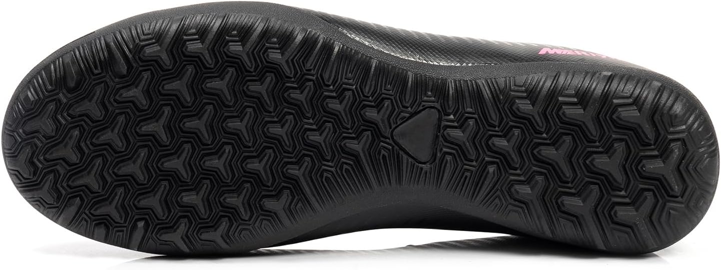 Women Soccer Cleats Lace-Up Turf Football Shoes Indoor Outdoor Low-Top Fustal Soccer Training
