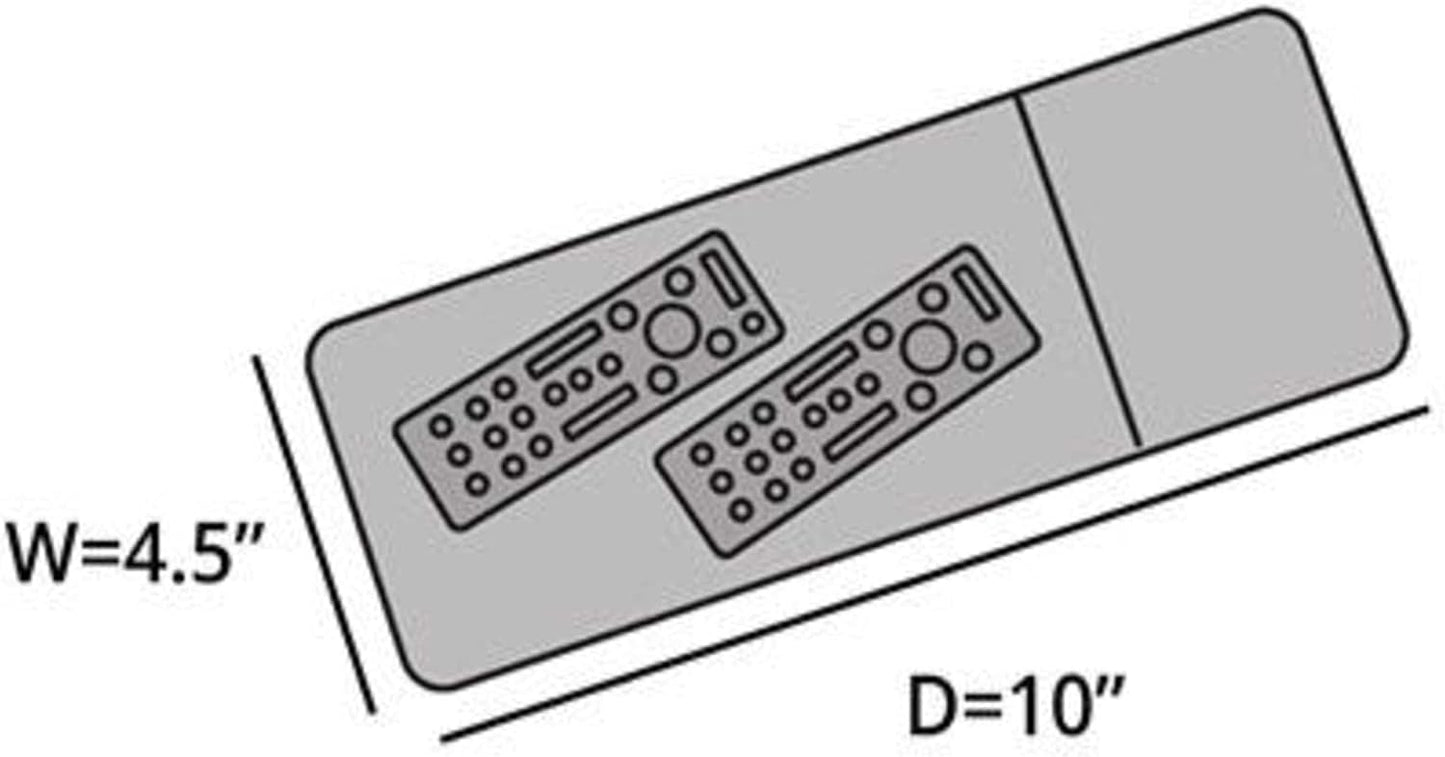 4.5W 10D, Covermates Remote Control Cover - Water Resistant Polyester, Double Stitched Seams, Touch Fastener Closure