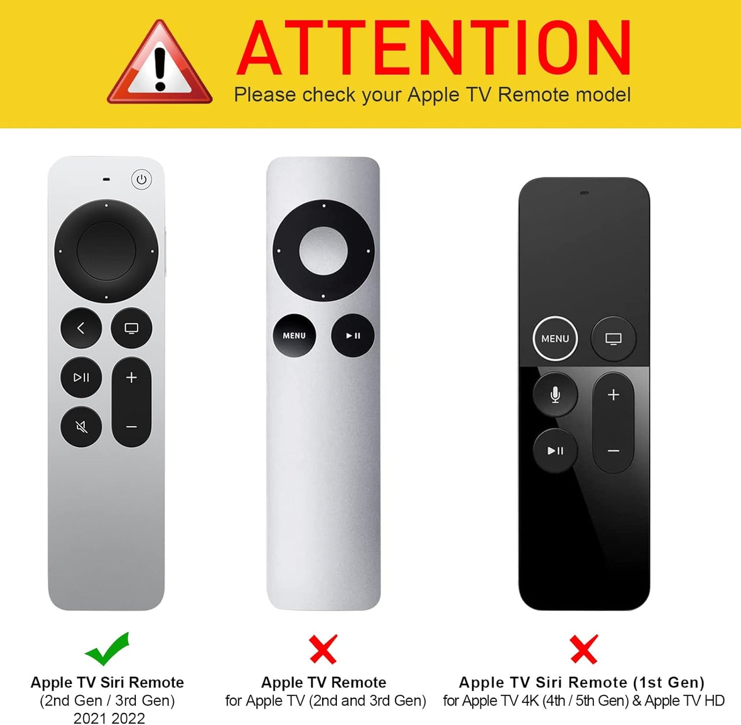 FINTIE 2021 2022 4K (2nd 3rd Protective Case for Apple TV Siri Remote - Honey Comb Lightweight Anti Slip Shockproof