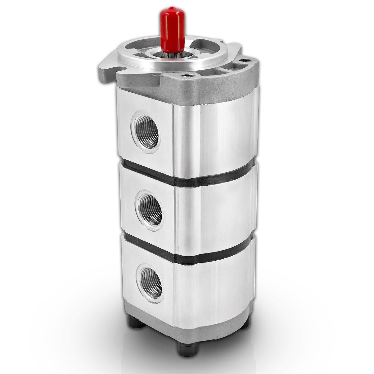 PGP510888G3LP Triple Hydraulic Pump, Fast Response Hydraulic Gear Pump for Skid Steer Loader