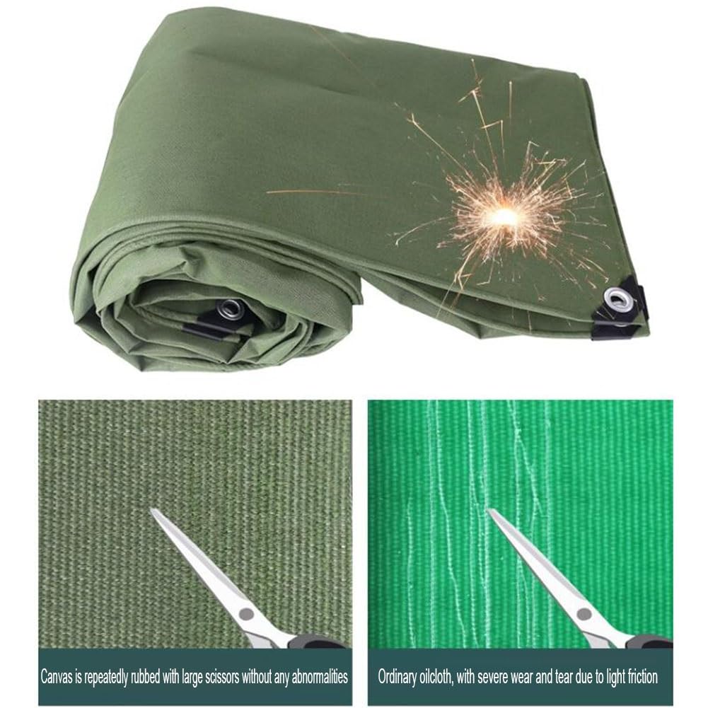 High-Altitude Canvas Chute Conveyor - 2x10m Tear-Resistant Green Cargo Loader for Warehouses, Efficient Unloading & Moving of Goods