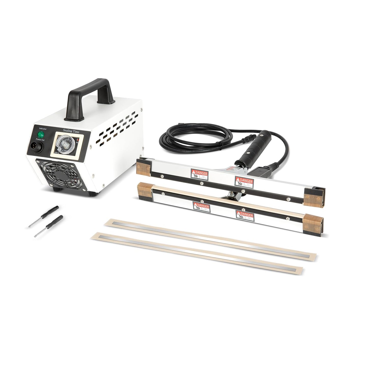 R-PACK Portable Handheld Heat Sealer Machine, IPS-300 12-Inch | Instant-Heat Sealing for Polyethylene, Foil, Kraft, and Mylar Packaging
