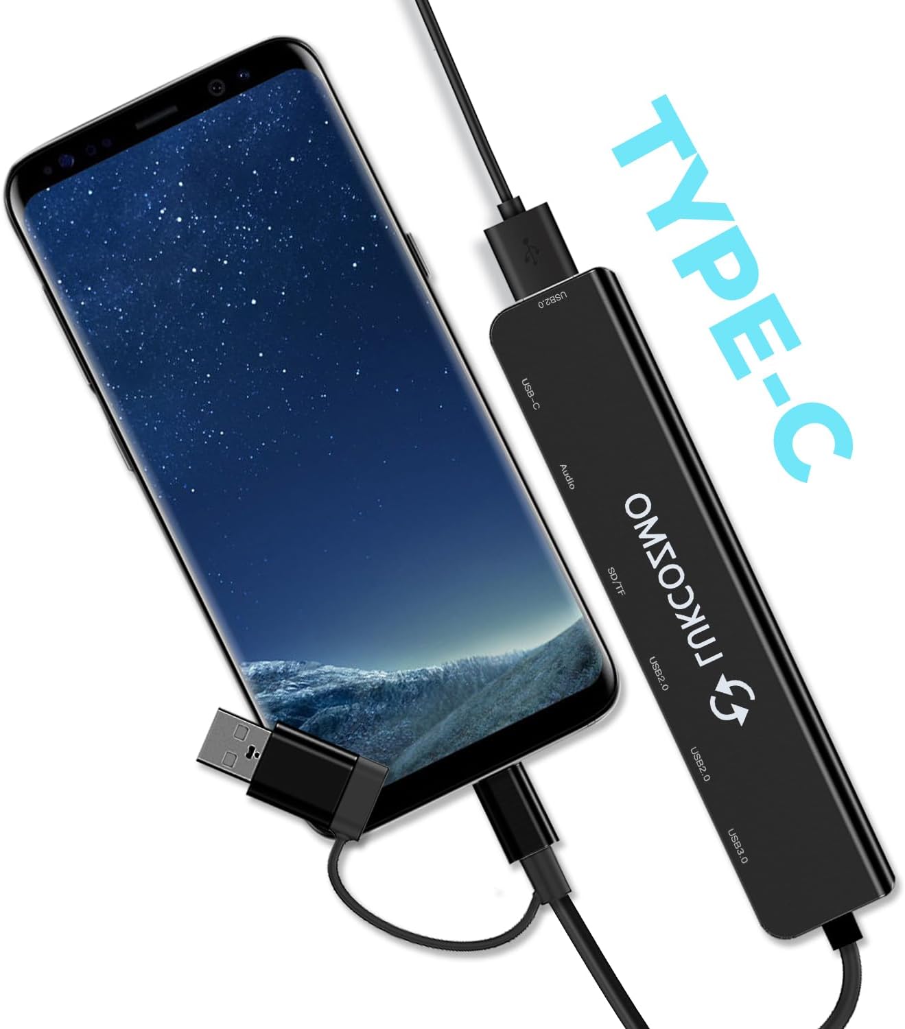 LUKCOZMO 8 1 100W 3 USB C Docking Station with Ethernet, in Docking Station to HDMI Adapter Displayport SD TF Card