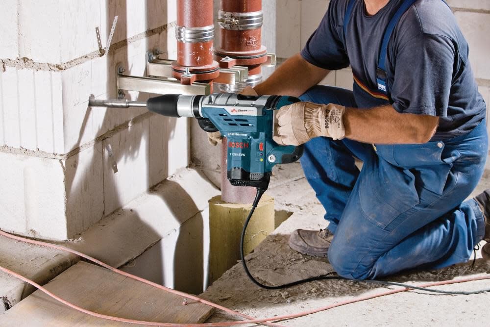 Bosch 11264EVS Rotary Hammer Drill | 13.0 Amp, 120V, SDS Max, 6.5 ft.-lbs. Impact Energy, Vibration Control, Hammer-Only Mode, One-Handed Tool-Free Bit System, 170-340 RPM